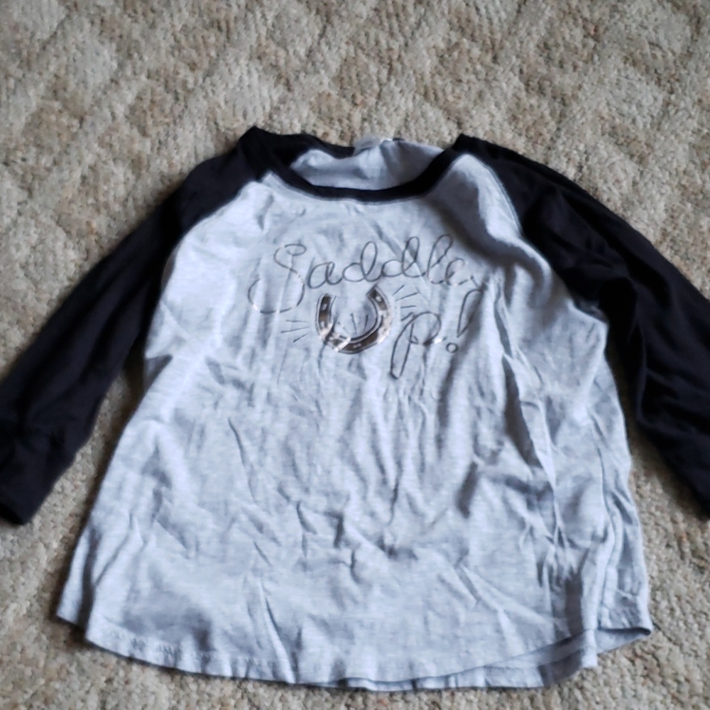 Ariat Saddle Up Baseball Tee Shirt / Size XL